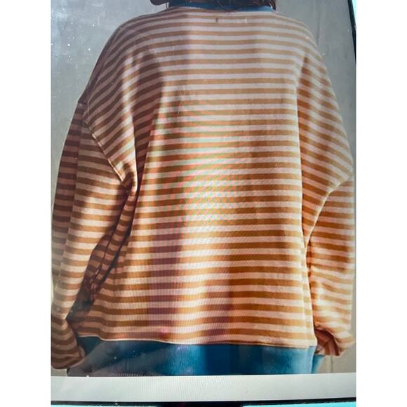 Free People We The Free Oversized Sweatshirt - Size L - Picture 2 of 13